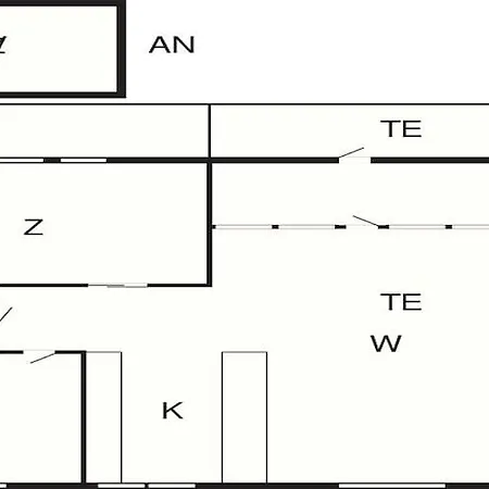 Holiday home 5 Person In Hals-by Traum *
